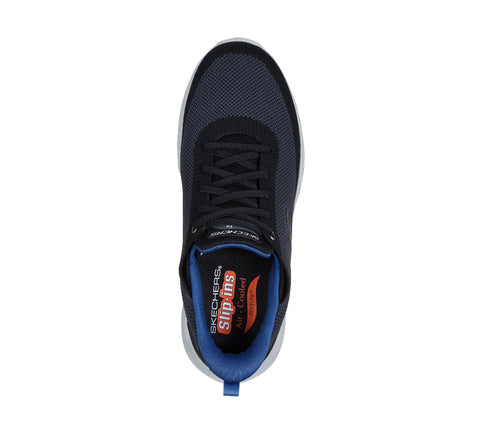 Pantofi sport, barbati, SKECHERS SLIP-INS RELAXED FIT ARCH FIT ORVAN KINCADE 210994-blk negru, textil